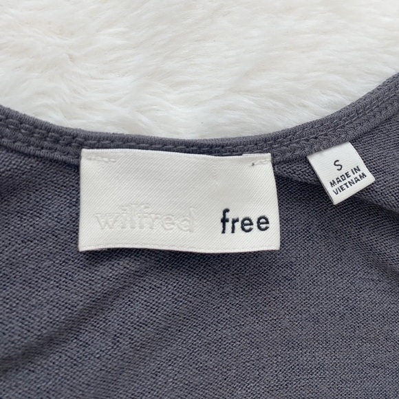 WILFRED *Dark Grey Rafaeli Soft swing dress. - Picture 8 of 11